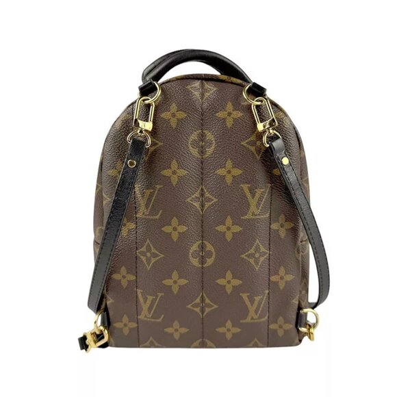 Auth LOUIS VUITTON Monogram Palm Springs Mini Backpack Brown M44873 - z4187 - Picture 2 of 16